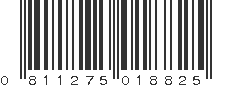 UPC 811275018825