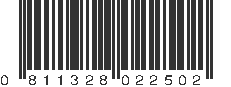 UPC 811328022502