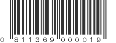 UPC 811369000019