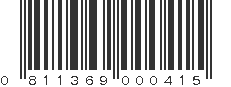 UPC 811369000415