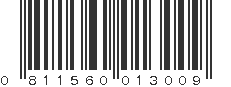 UPC 811560013009