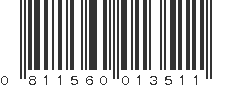 UPC 811560013511