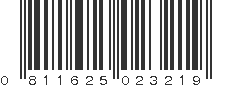 UPC 811625023219