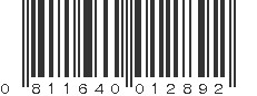 UPC 811640012892