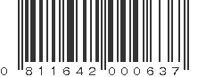 UPC 811642000637