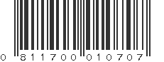 UPC 811700010707