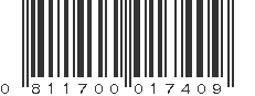 UPC 811700017409