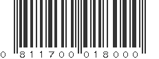 UPC 811700018000