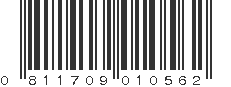 UPC 811709010562