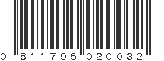 UPC 811795020032