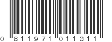 UPC 811971011311