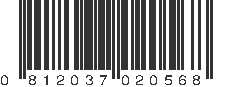 UPC 812037020568