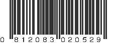 UPC 812083020529