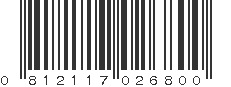 UPC 812117026800