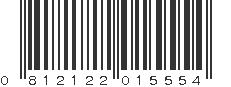 UPC 812122015554