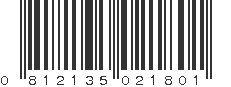 UPC 812135021801