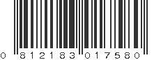 UPC 812183017580