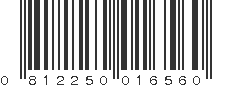 UPC 812250016560