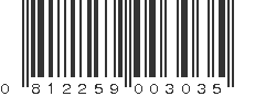 UPC 812259003035
