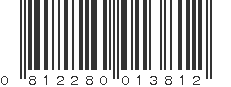 UPC 812280013812