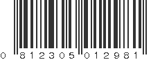 UPC 812305012981