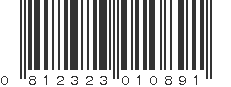 UPC 812323010891