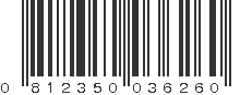 UPC 812350036260