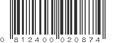 UPC 812400020874