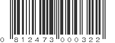 UPC 812473000322