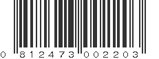 UPC 812473002203