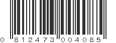 UPC 812473004085