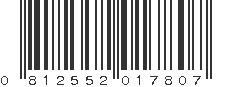 UPC 812552017807