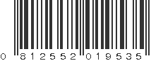 UPC 812552019535