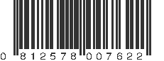 UPC 812578007622