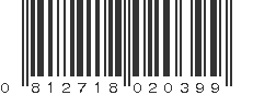 UPC 812718020399