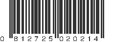 UPC 812725020214