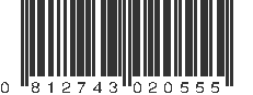 UPC 812743020555