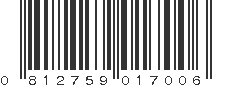 UPC 812759017006