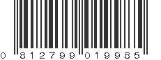 UPC 812799019985