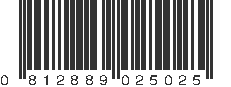 UPC 812889025025