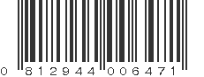 UPC 812944006471