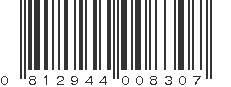 UPC 812944008307