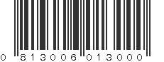 UPC 813006013000