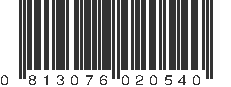 UPC 813076020540