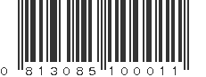 UPC 813085100011