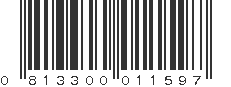 UPC 813300011597