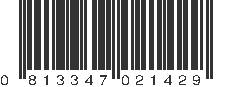 UPC 813347021429