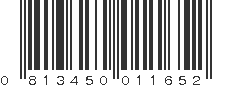 UPC 813450011652