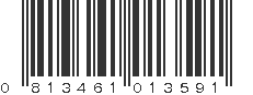 UPC 813461013591