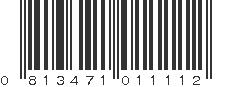 UPC 813471011112